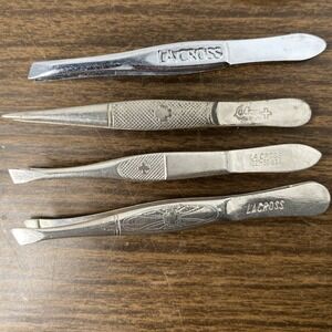 VTG Mixed La Cross Lot tweezers: 918-26, 1027-50 USA